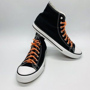 ZGR SNEAKERS ZY-K21023M - Unisex Black/White Running Shoes - Women's 9.5  (B3)